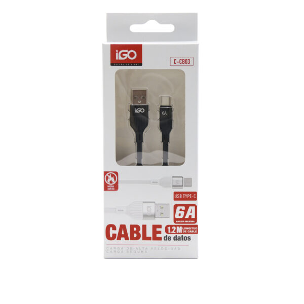 Cable Igo C-CB03 1.2M 6A