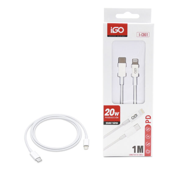 Cable Type c-Lightning 20W 1M