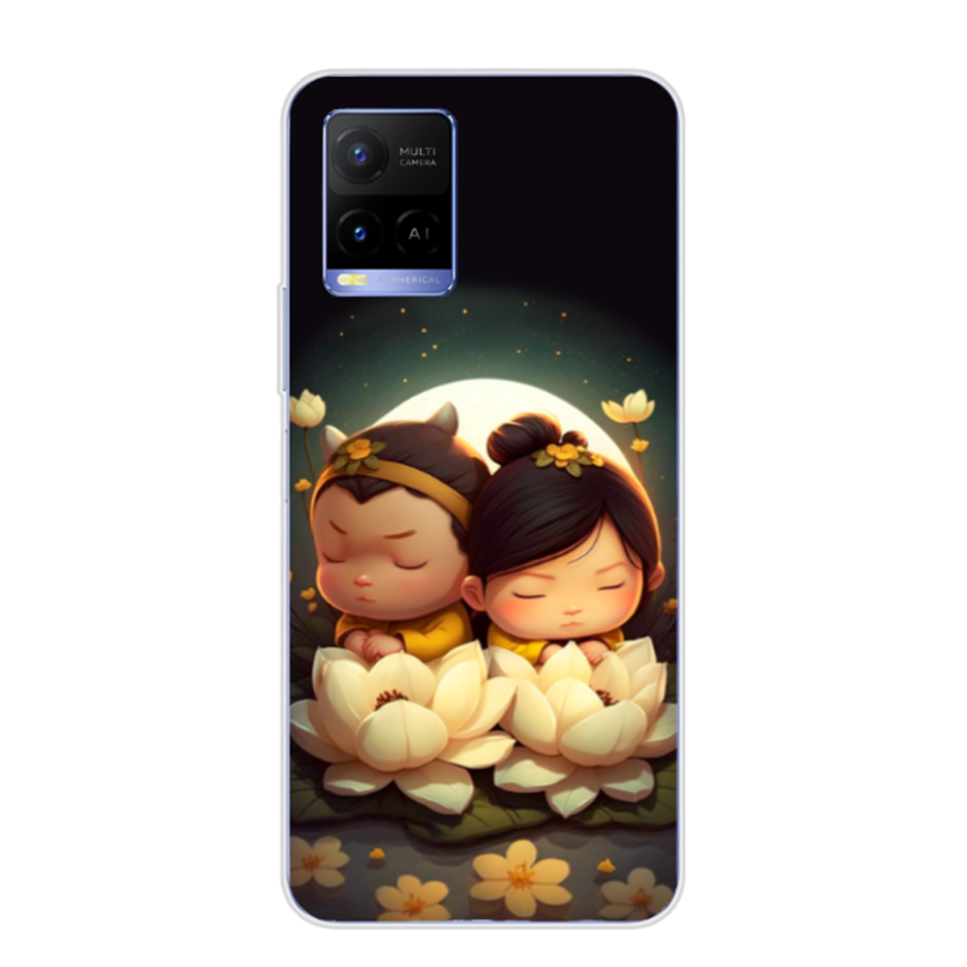 Funda Personalizada Moon Flowers