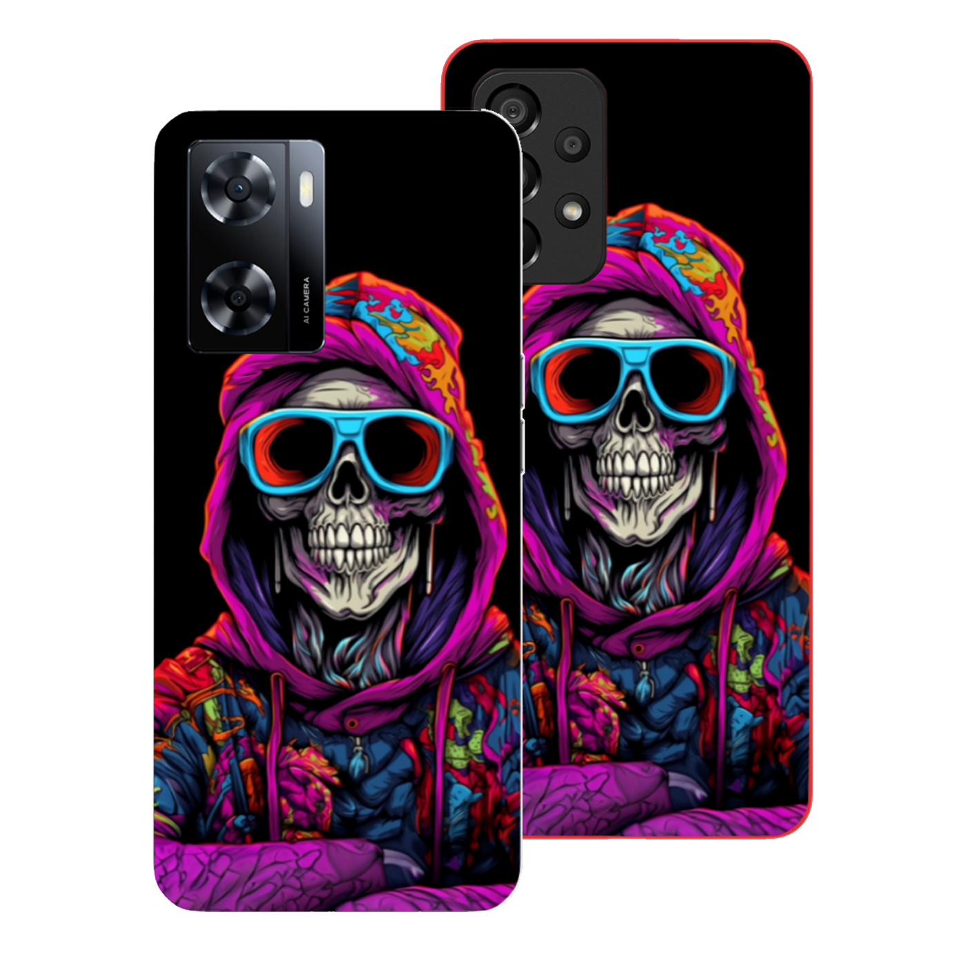 Funda Personalizable Hooded Skeleton