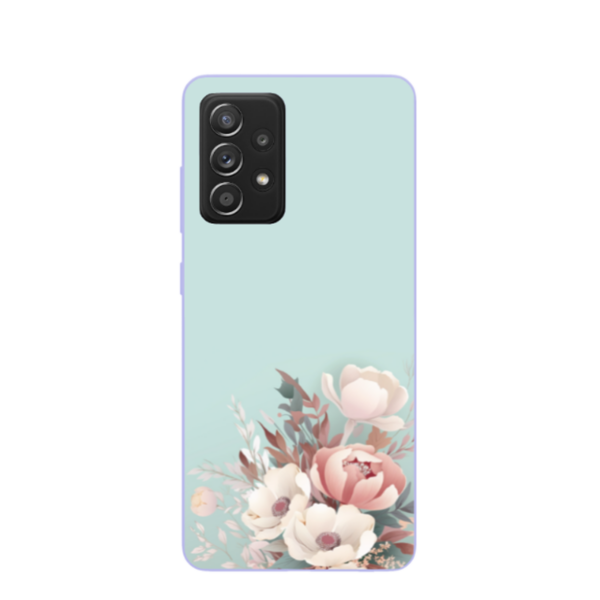 Funda Personalizada Azure Blossom Bouquet