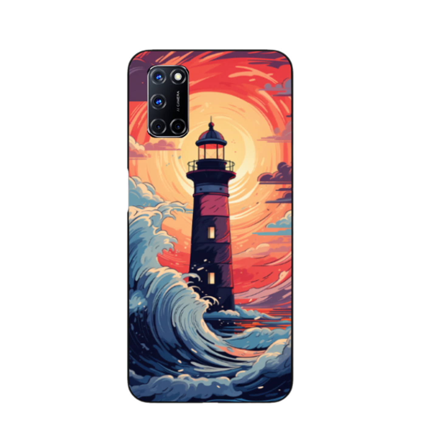 Funda Personalizada Lighthouse Sunset Glow