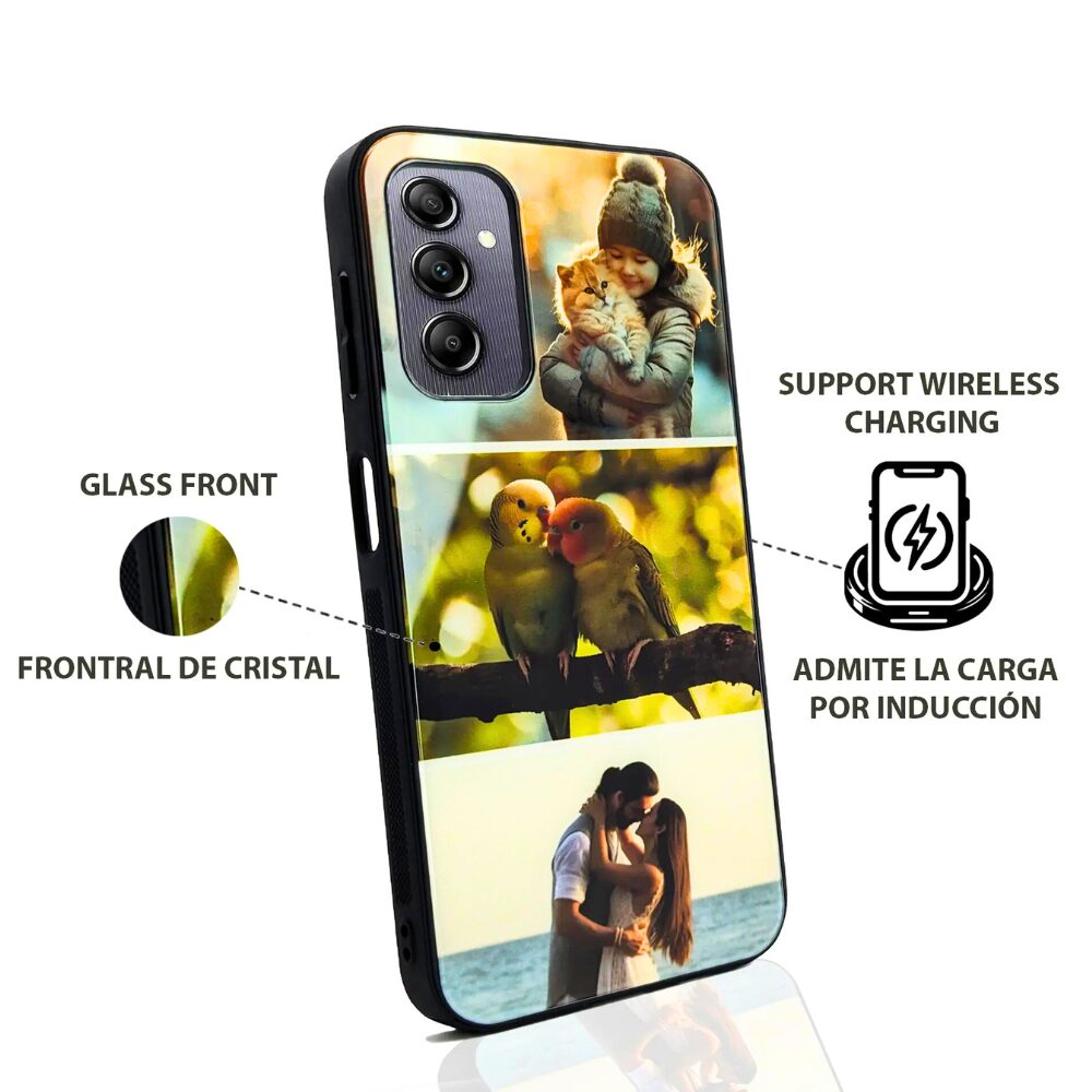 Funda personalizada cristal