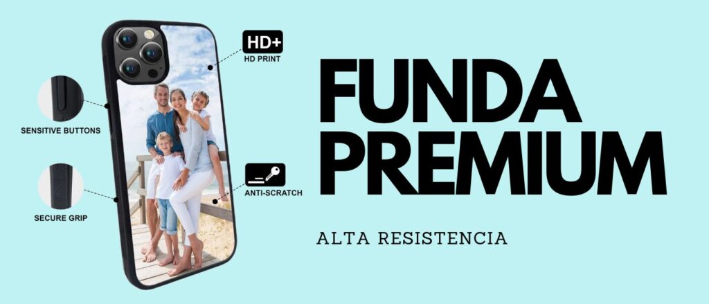 FUNDA PREMIUM PERSONALIZADA