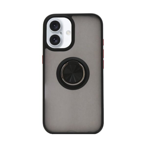 Funda Bumper Reforzada con Soporte Anillo iPhone 16 - Imagen 2