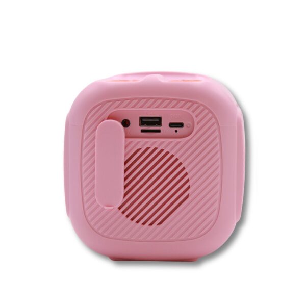 Altavoz Bluetooth KMS-199 Rosa Trasera