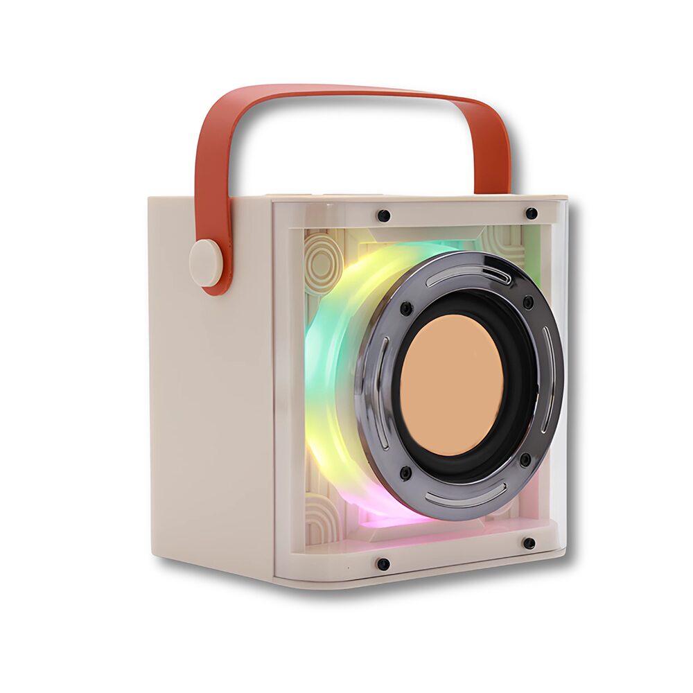 Altavoz Bluetooth Con Luces y Micro V168 - Imagen 3