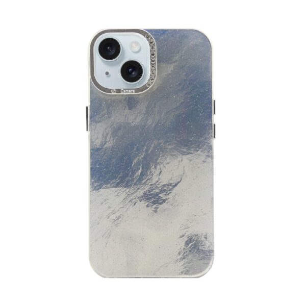 Funda Radiance Glow Iphone 15 Plata