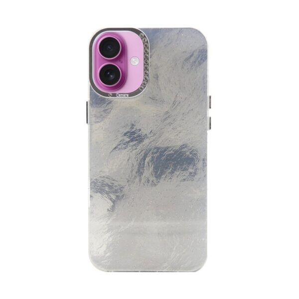 Funda Radiance Glow iPhone 16 Plus Plata