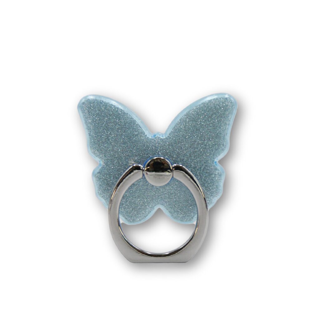 Soporte Anillo Mariposa Azul