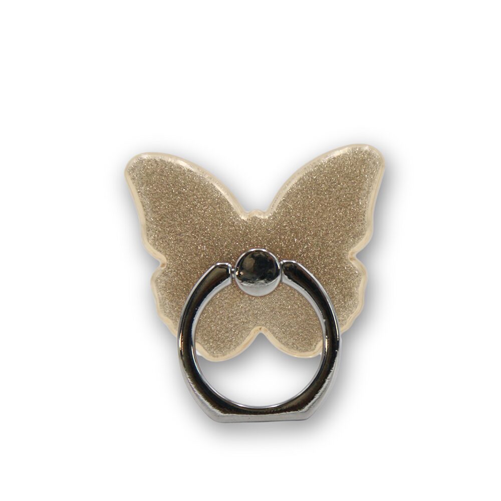 Soporte Anillo Mariposa Dorado