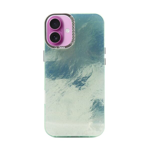 Funda Radiance Glow iPhone 16 Plus verde