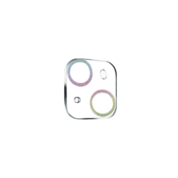 Protector Camara Purpurina iPhone 14 Multicolor