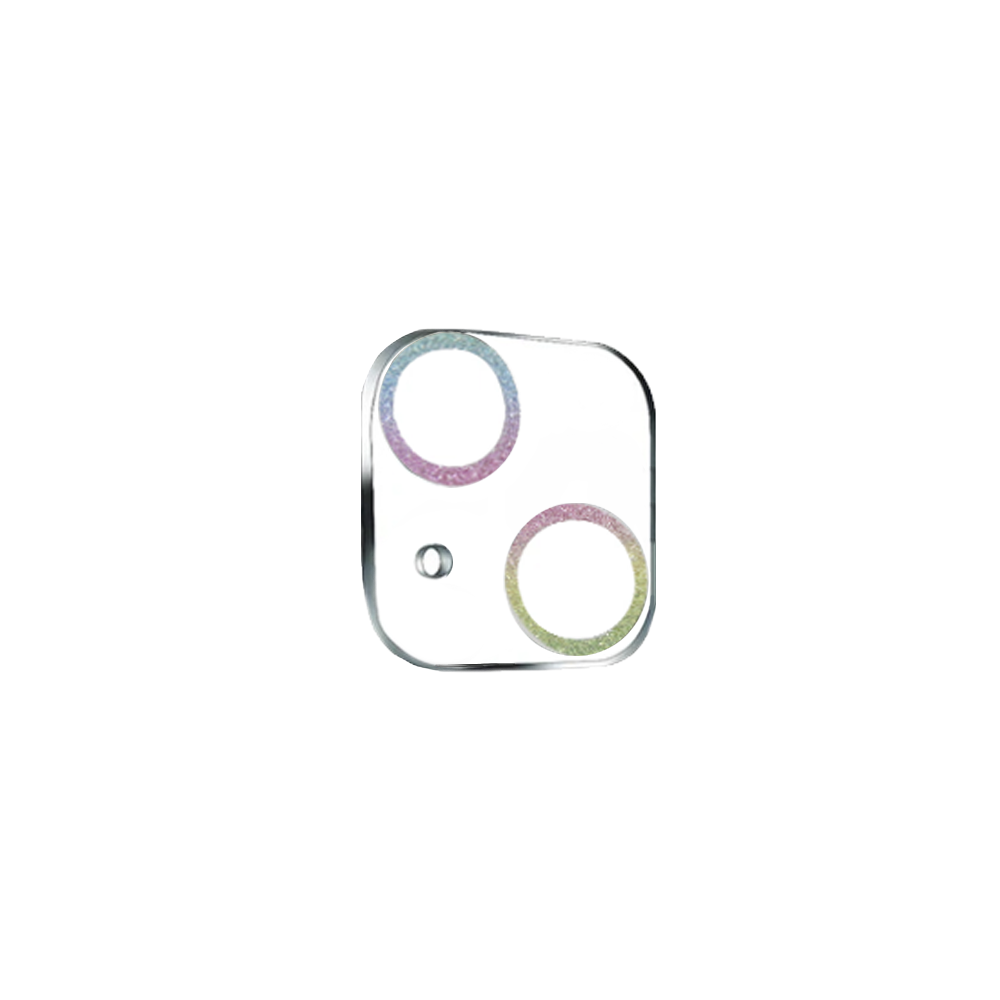 Protector Camara Purpurina iPhone 15 Plus Multicolor