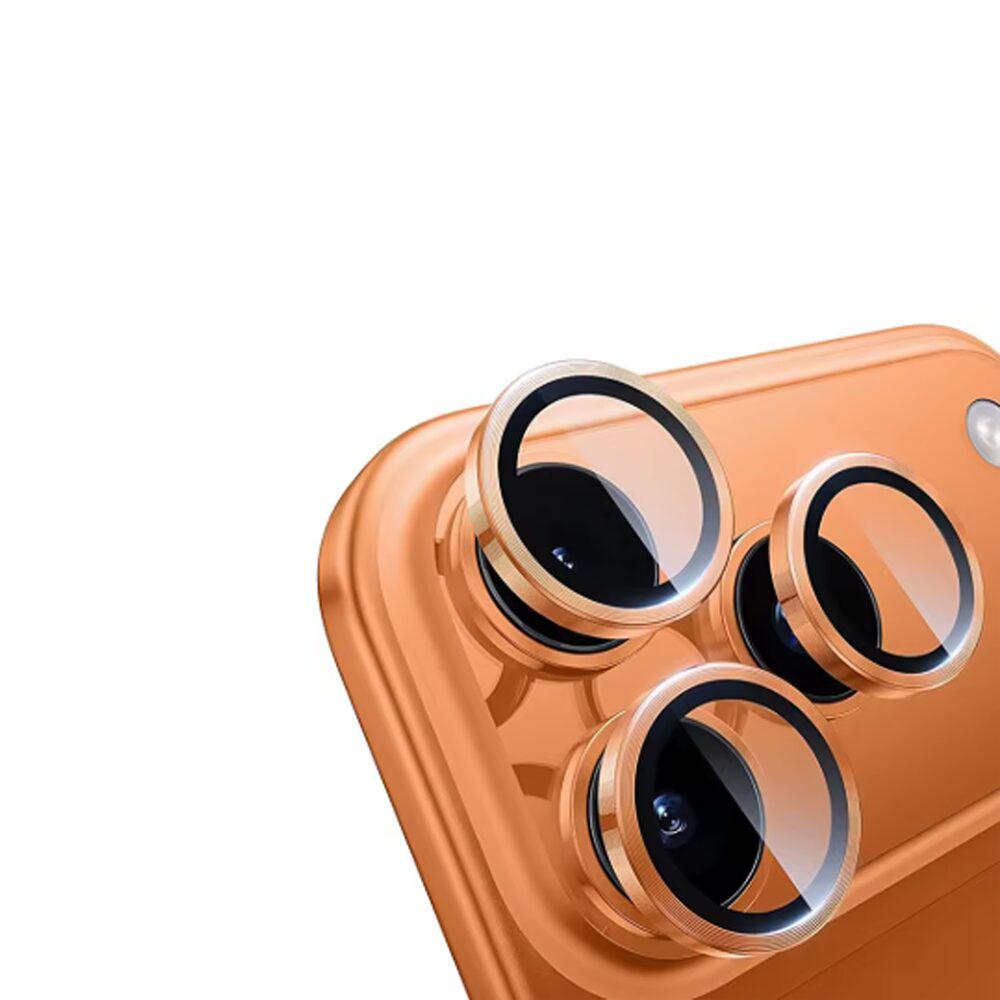 Protector Camara Colores iPhone 17 Pro Naranja